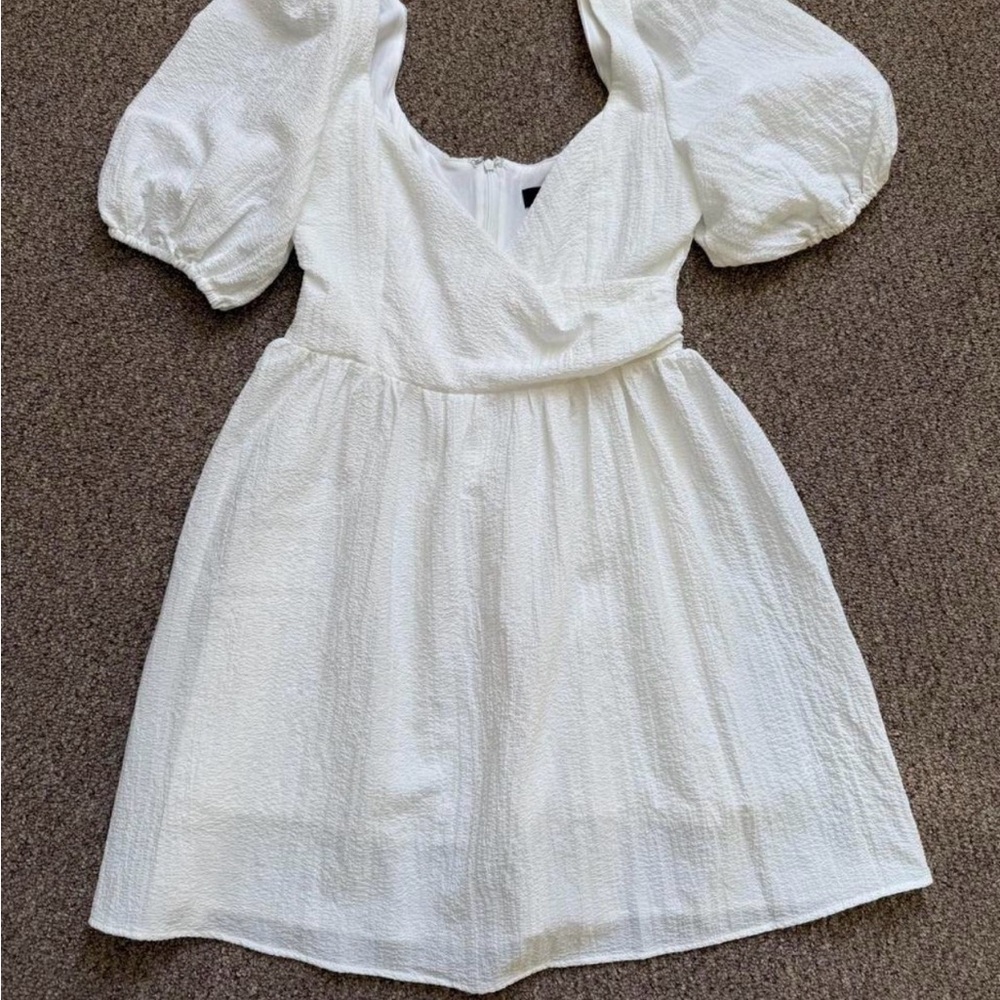 Lulu's White Mini Dress